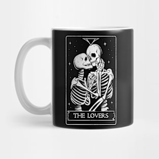The Lovers - Death Skull Valentines Gift Mug